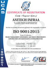 Anitech Infraa ISO Certificate Featured